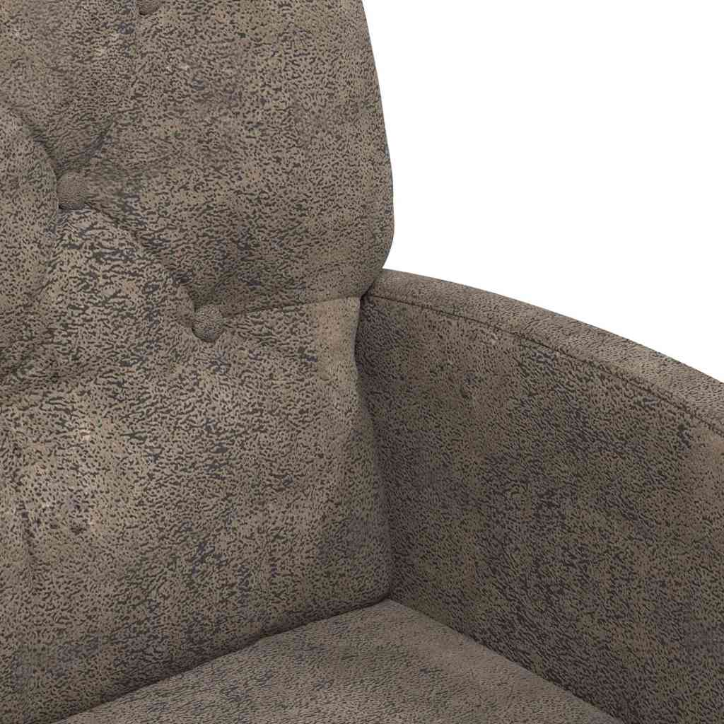 vidaXL Καρέκλες φαγητού με τροχούς 2 pcs Σκούρο γκρι 58 x 67 x 97 εκ