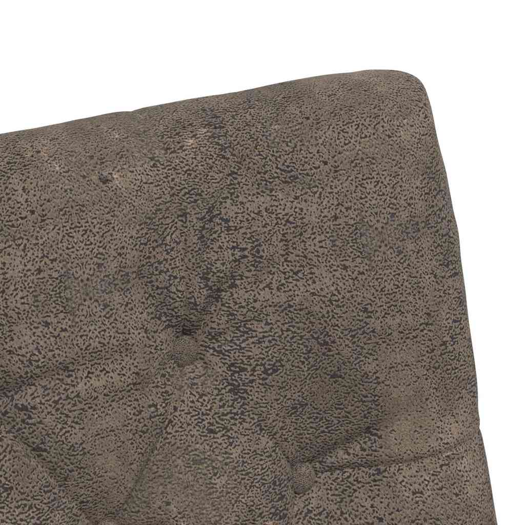 vidaXL Καρέκλες φαγητού με τροχούς 2 pcs Σκούρο γκρι 58 x 67 x 97 εκ