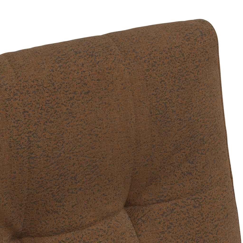 vidaXL Καρέκλες φαγητού 2 pcs Καφέ 57 x 67 x 98 εκ Ψεύτικο σουέτ δέρμα