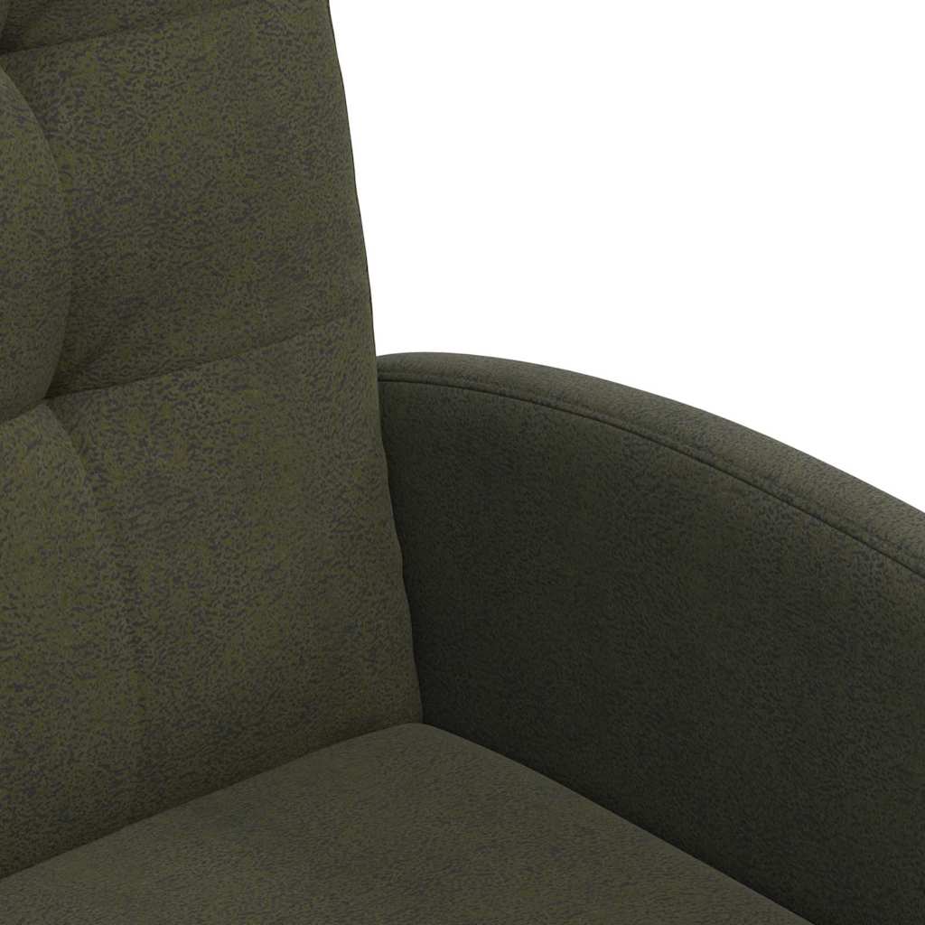 vidaXL Καρέκλες φαγητού 2 pcs Στρατιωτικό πράσινο 57 x 67 x 98 εκ