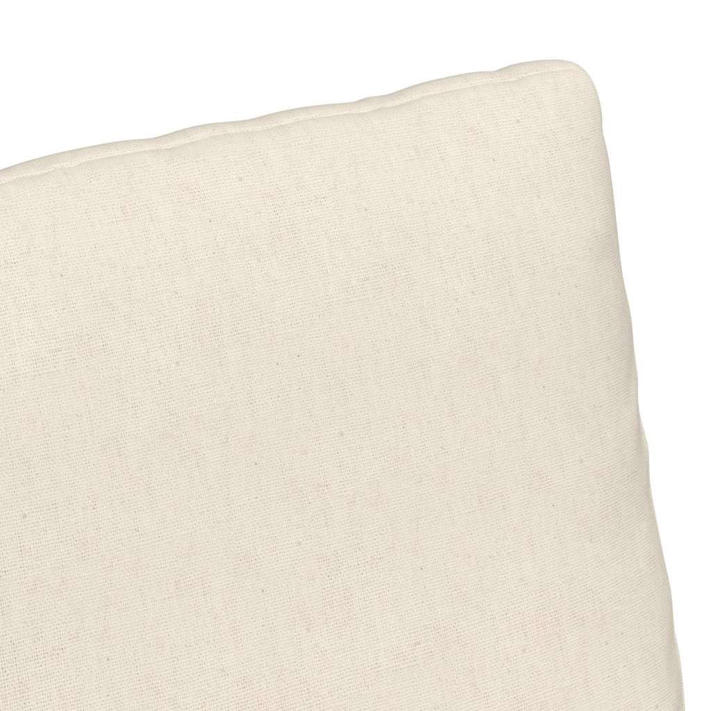 vidaXL Καρέκλες φαγητού 2 pcs Μπεζ 57 x 67 x 98 εκ Λινό