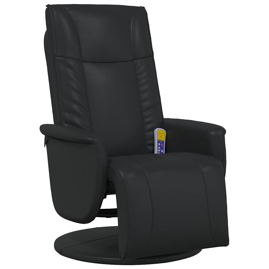 vidaXL Μαύρο 71 x 90 x 105 εκ. Τεχνητό Δέρμα