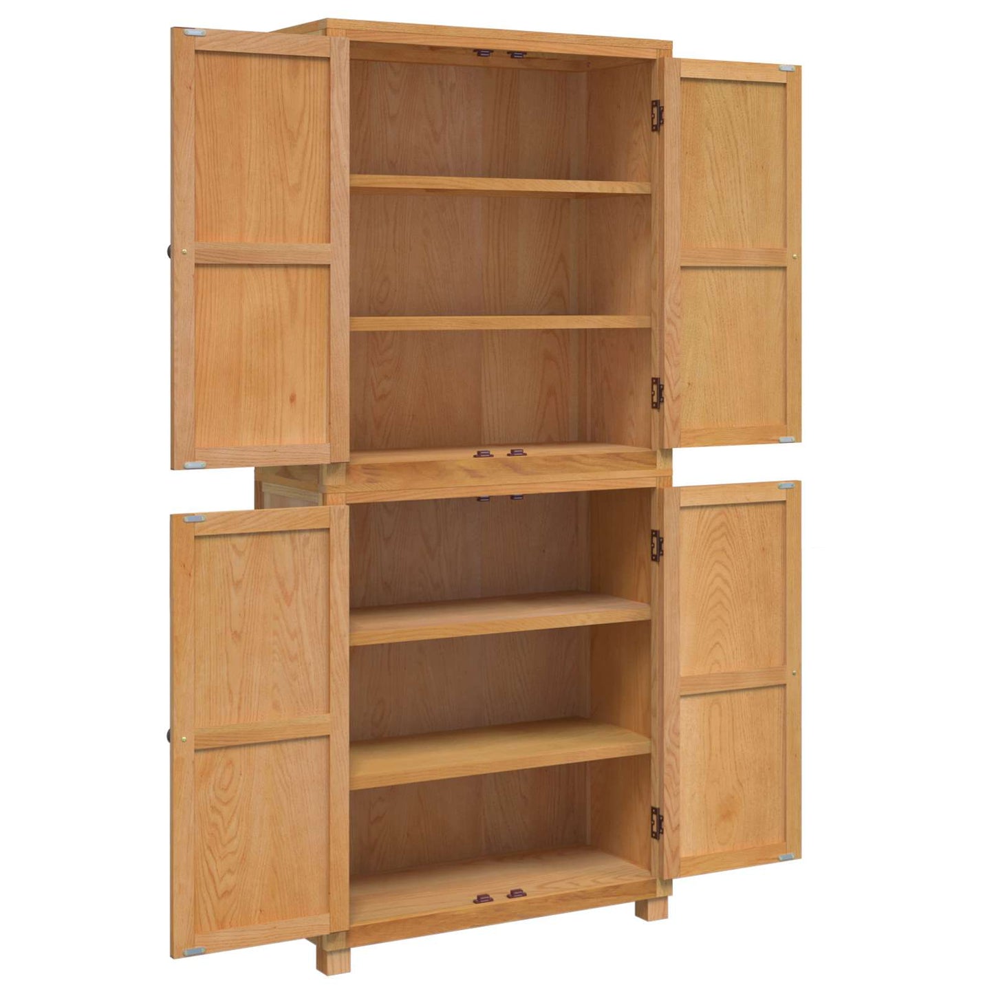 vidaXL Σετ Αποθηκευτικών Επίπλων με αποθήκευση Καφέ Επεξεργασμένο ξύλο