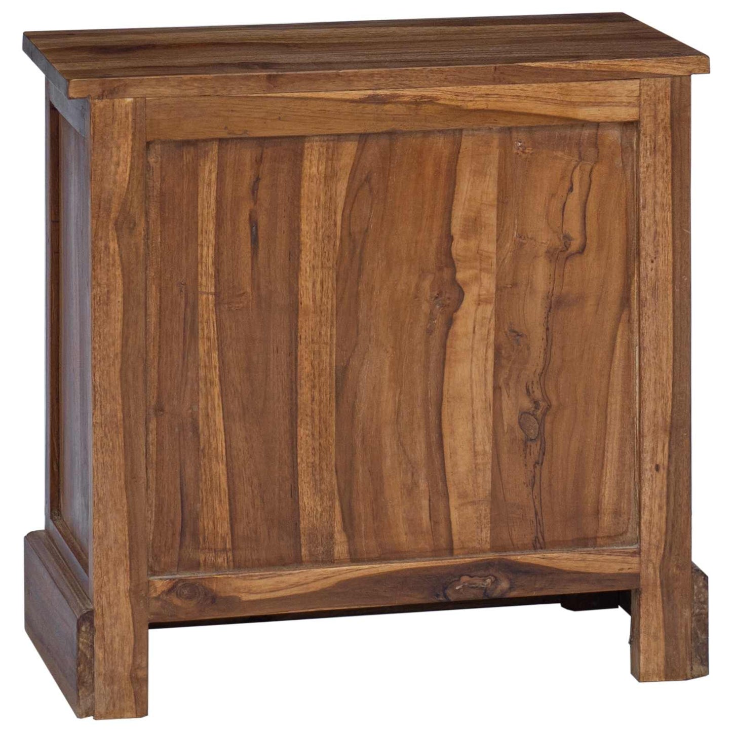 vidaXL Ντουλάπι αποθήκευσης Φυσικό 60 x 30 x 60 cm Στερεό Ξύλο Τίκ