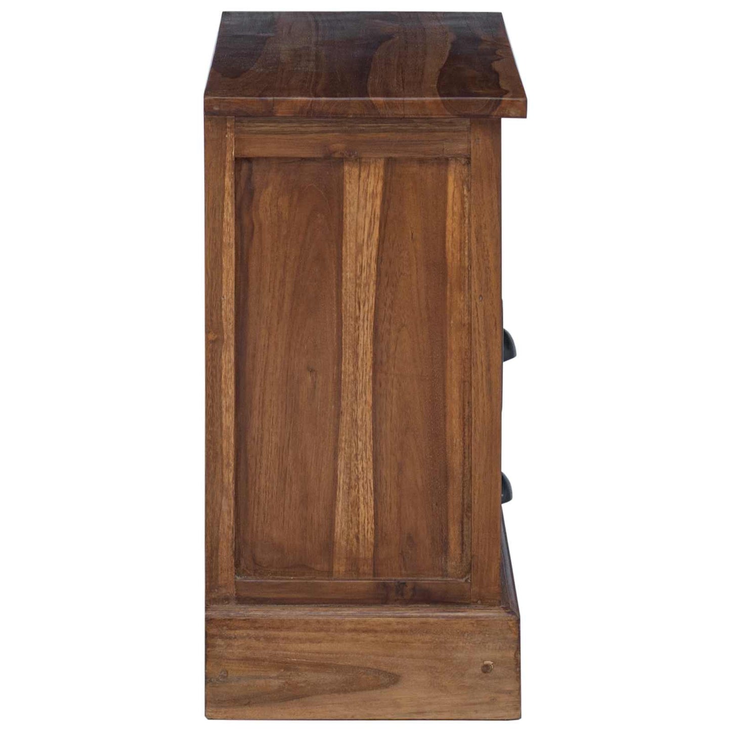 vidaXL Ντουλάπι αποθήκευσης Φυσικό 60 x 30 x 60 cm Στερεό Ξύλο Τίκ