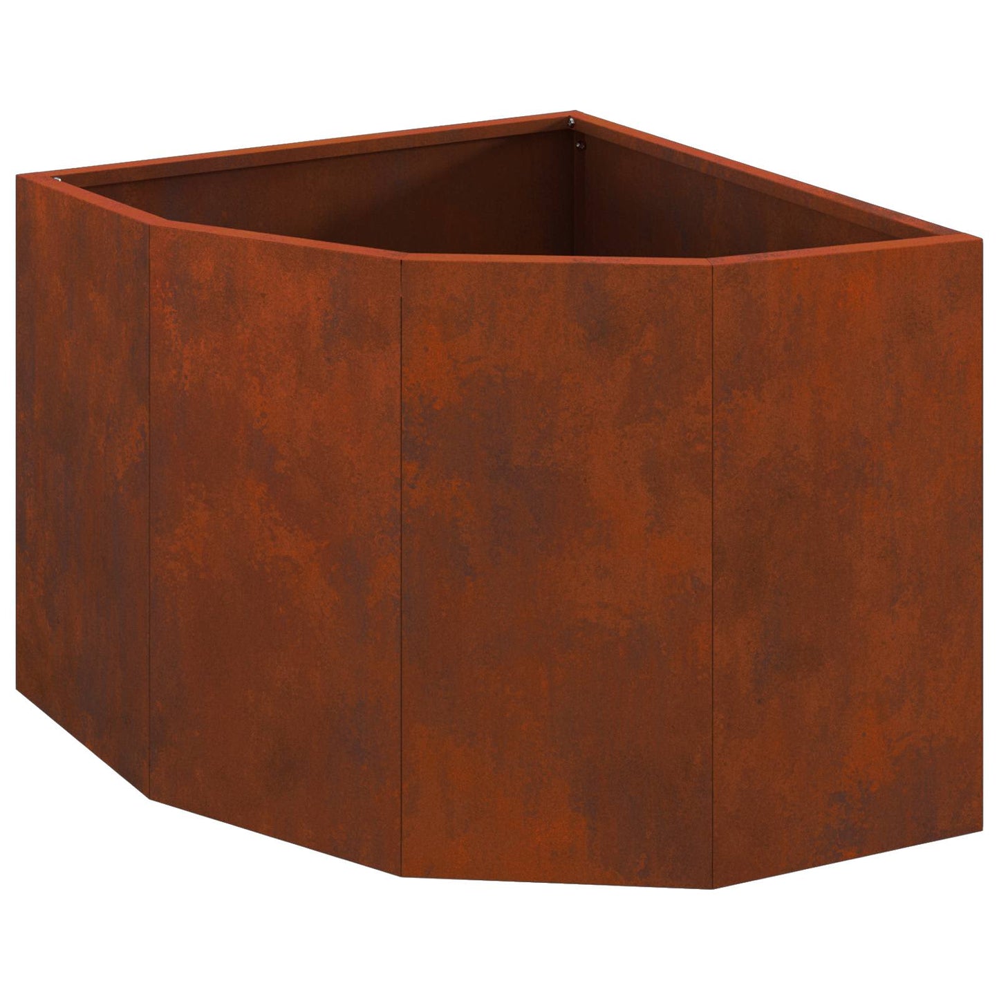 vidaXL Γωνιακό Ροδόδεντρο Σκ rusty 45 x 45 x 35 cm