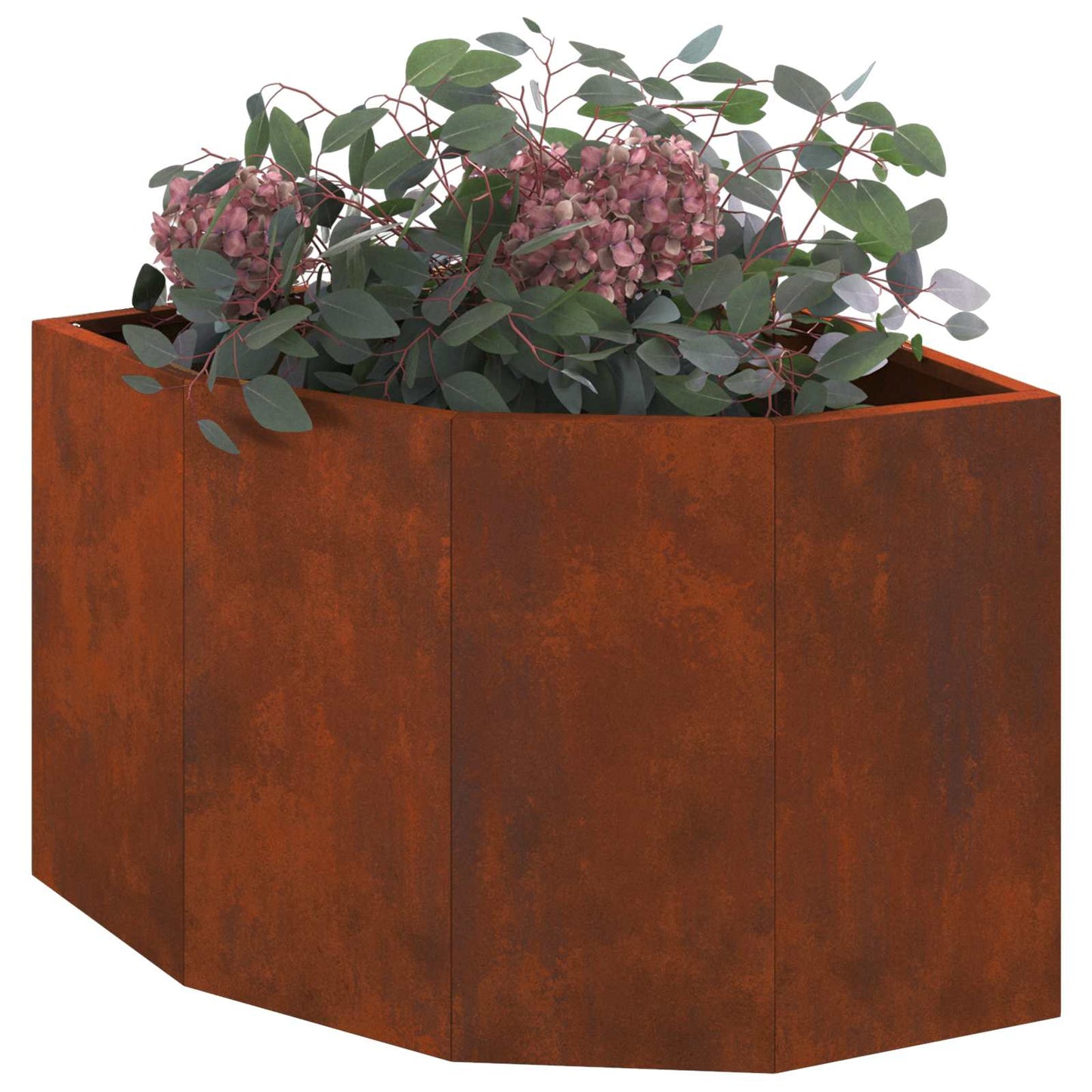 vidaXL Γωνιακό Ροδόδεντρο Σκ rusty 45 x 45 x 35 cm
