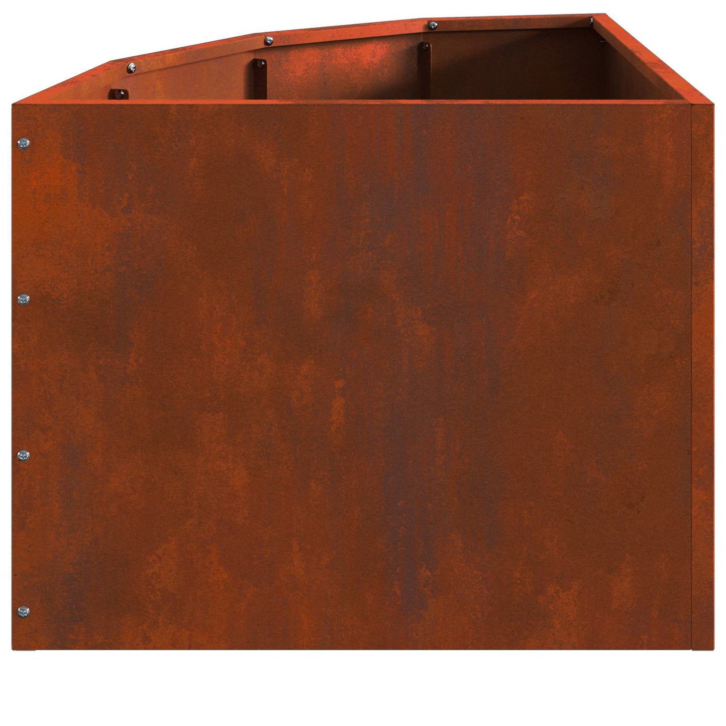 vidaXL Γωνιακό Ροδόδεντρο Σκ rusty 45 x 45 x 35 cm