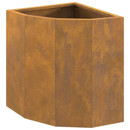 vidaXL Γωνιακό Ροδόδεντρο Σκ rusty 30 x 30 x 35 εκ