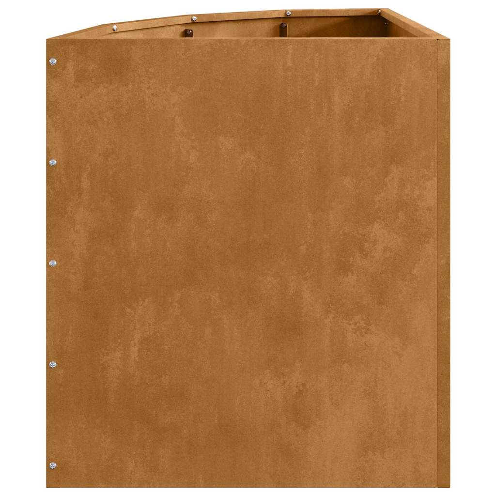 vidaXL Γωνιακό Ροδόδεντρο Σκ rusty 45 x 45 x 50 εκ