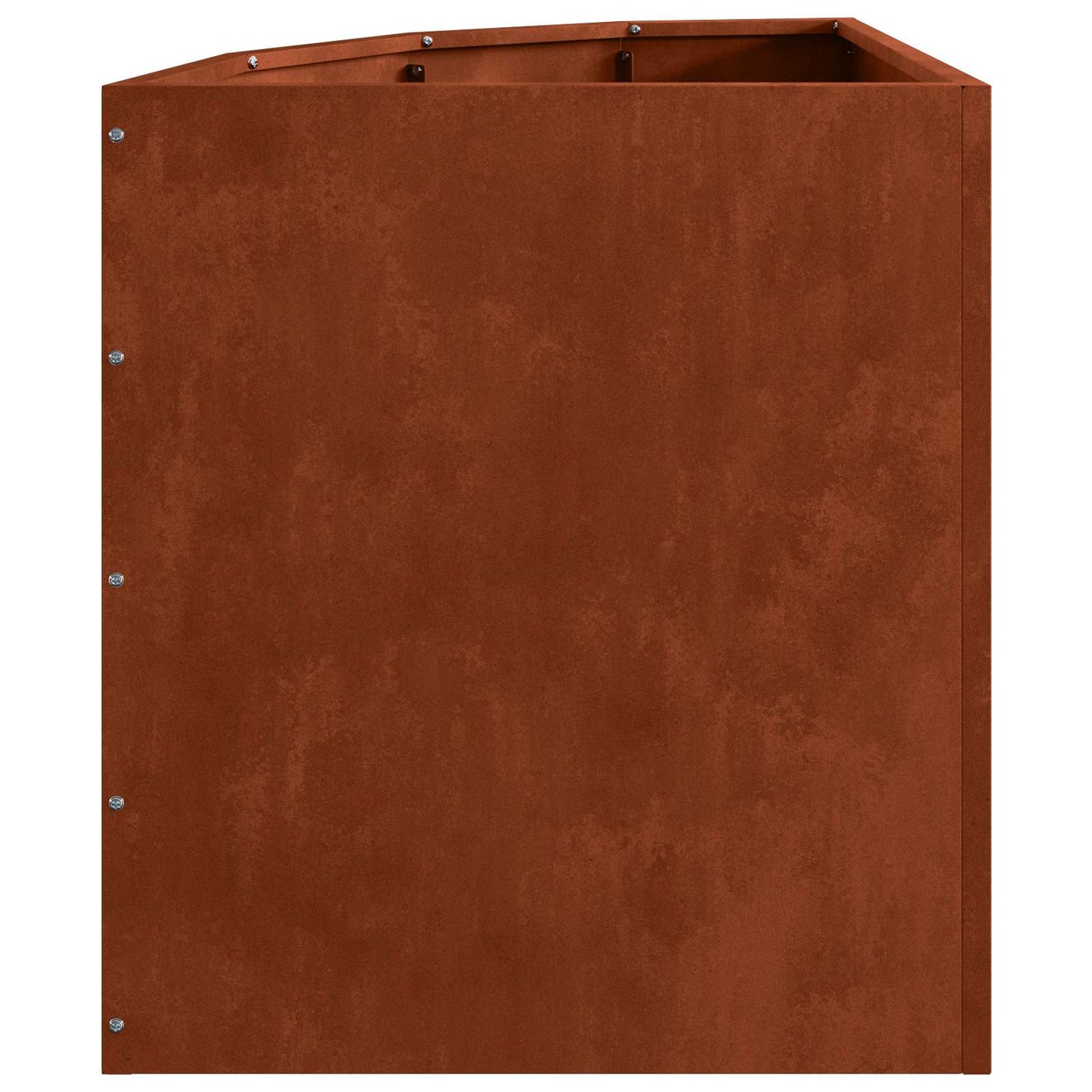 vidaXL Γωνιακό Ροδόδεντρο Σκ rusty 45 x 45 x 50 εκ