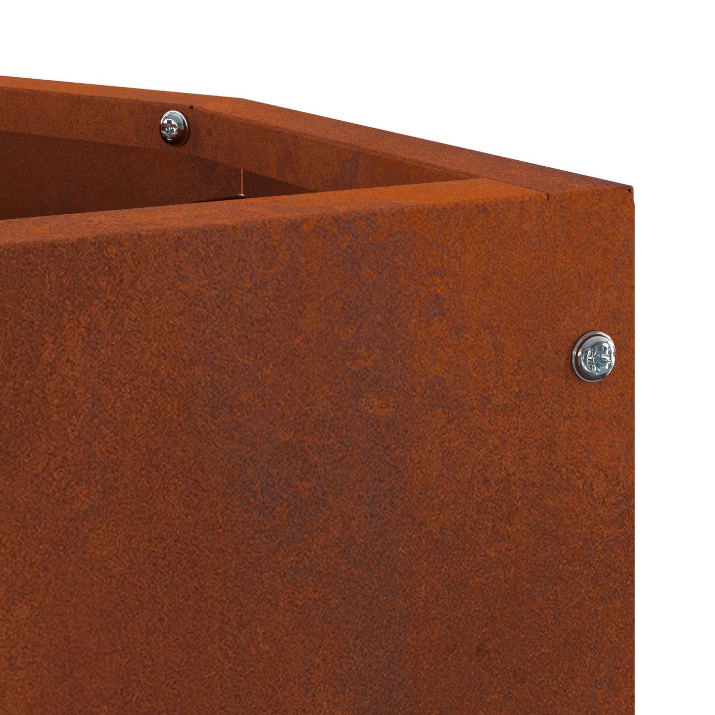 vidaXL Γωνιακό Ροδόδεντρο Σκ rusty 30 x 30 x 50 cm