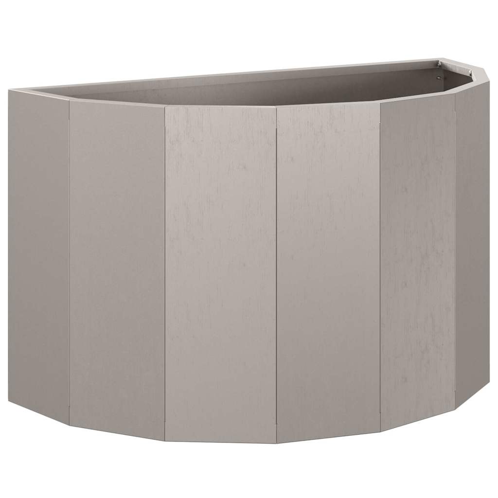 vidaXL Γλάστρα Σκ rusty 60 x 30 x 35 εκ Ατσάλι Σκληρυθέν στον Αέρα