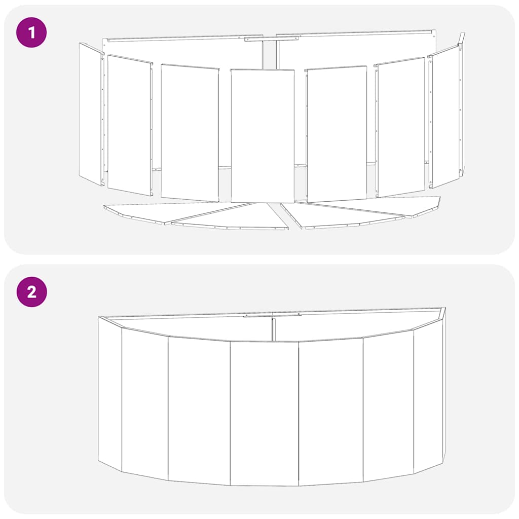 vidaXL Γλάστρα Ασημί 120 x 60 x 50 εκ. Ανοξείδωτο ατσάλι