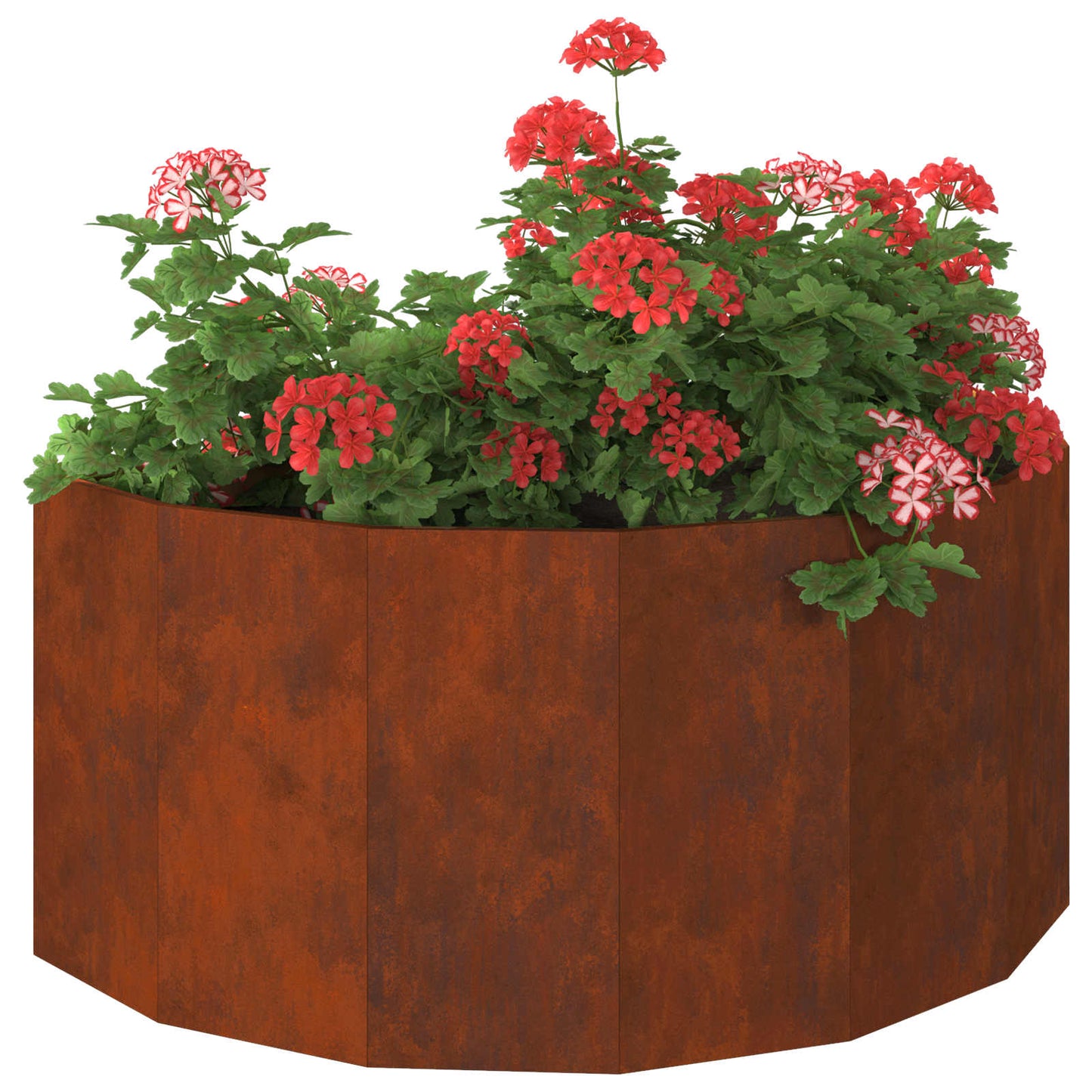 vidaXL Γλάστρα Σκ rusty 120 x 60 x 50 εκ. Ατσάλι Σκληρυθέν στον Αέρα