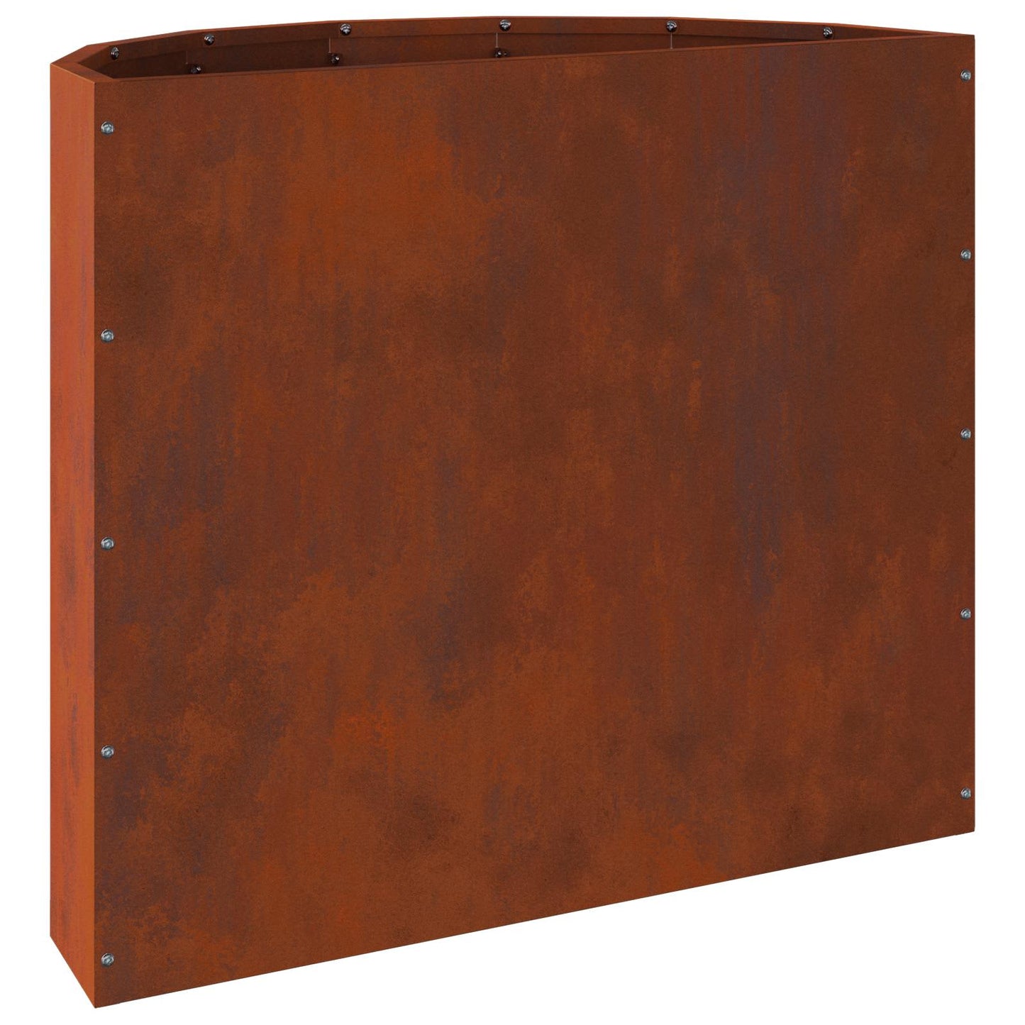 vidaXL Γλάστρα Σκ rusty 60 x 30 x 50 εκ. Ατσάλι Σκληρυθέν στον Αέρα