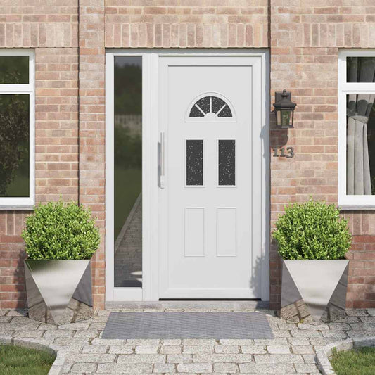 vidaXL Γλάστρα 2 pcs Ασημί 50 x 50 x 50 cm Ανοξείδωτο ατσάλι