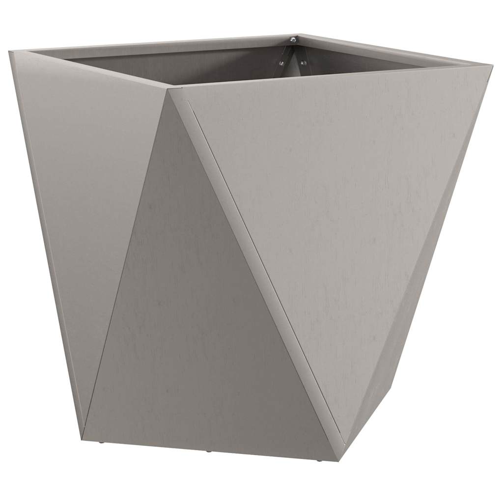 vidaXL Γλάστρα 2 pcs Σκ rusty 50 x 50 x 50 cm