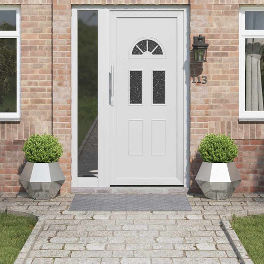 vidaXL Γλάστρα 2 pcs Ασημί 50 x 50 x 40 cm Ανοξείδωτο ατσάλι