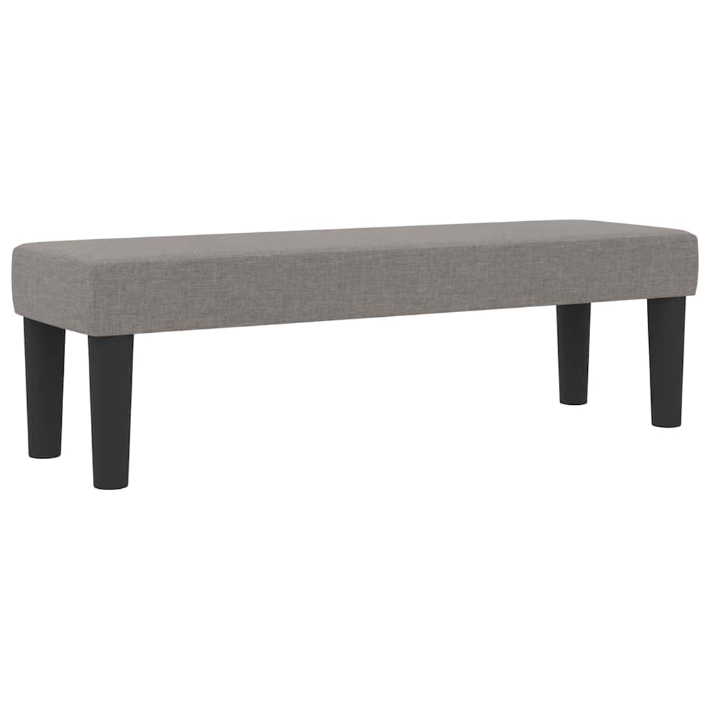 vidaXL Κρεβάτι με ελατήρια με στρώμα Taupe 180 x 200 cm ύφασμα