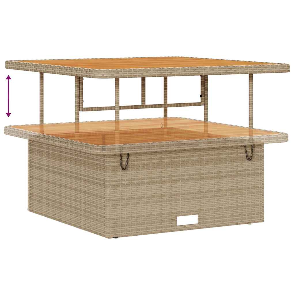 vidaXL Σετ Καναπέ Κήπου 8 pcs Μπεζ και Κρέμα 100 x 100 x 71 cm