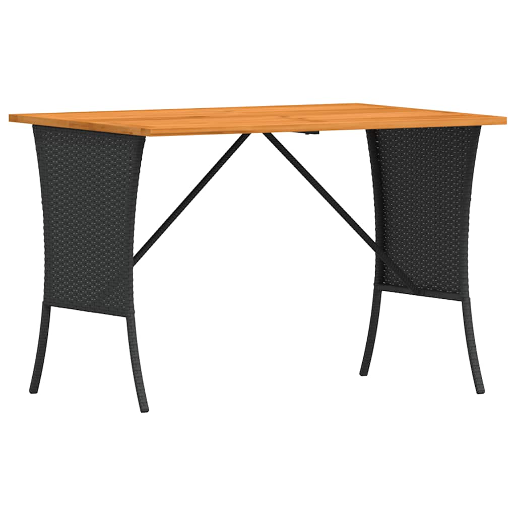 vidaXL Σετ Καναπέ Κήπου 3 Τεμαχίων Μαύρο Συνθετικό Ρατάν με Μαξιλάρια