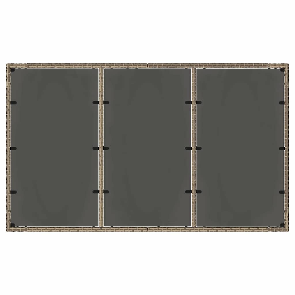 vidaXL Σετ 5 Τεμαχίων Ζαμωτήρας Κήπου Γκρι Πολυρατάν