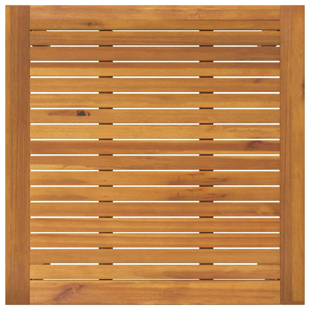 vidaXL Σετ Φαγητού Κήπου 5 pcs Γκρι 85 x 85 x 74 cm Ξύλο & Μέταλλο