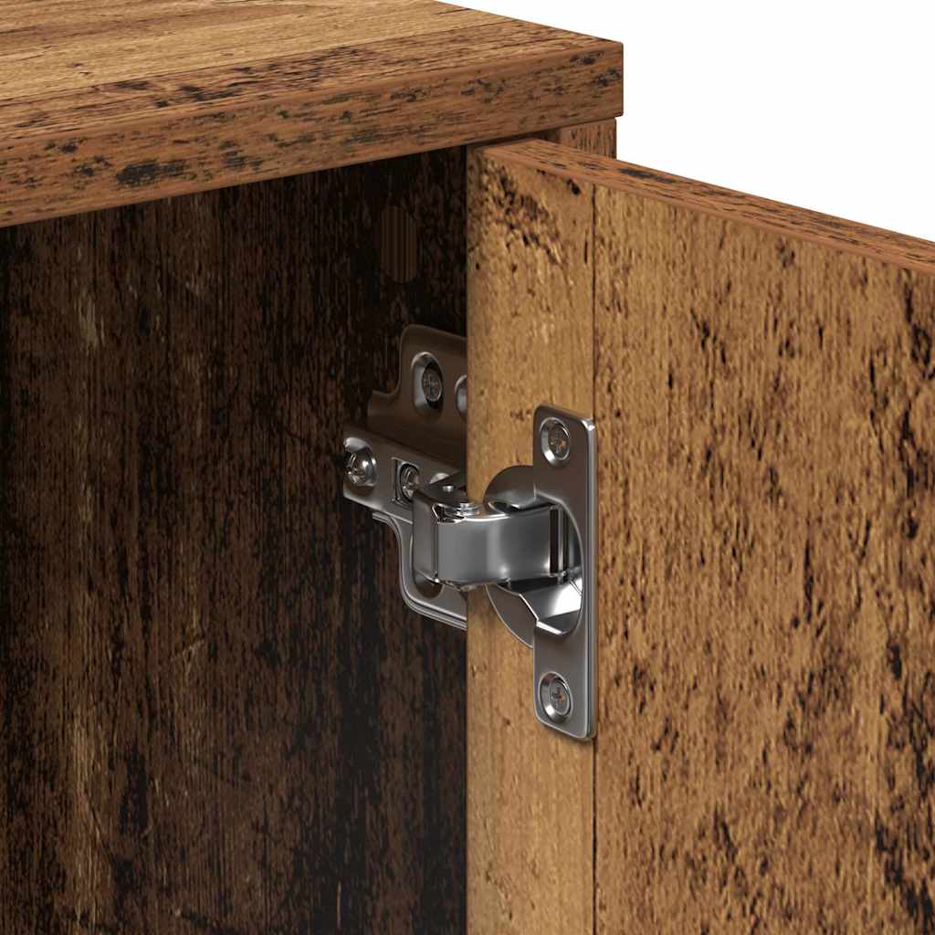 vidaXL Highboard 2 pcs Παλιό ξύλο 60 x 31 x 70 εκ Επεξεργασμένο ξύλο