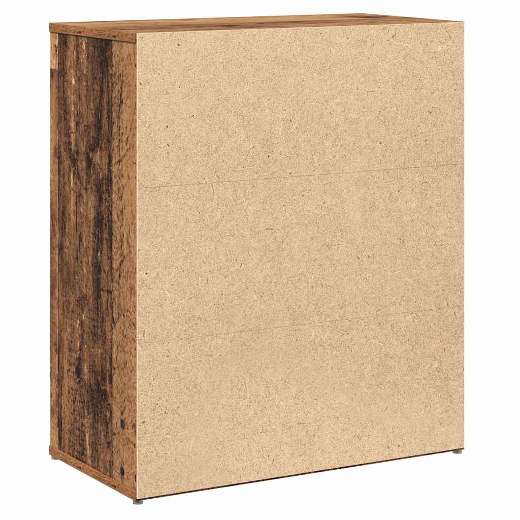 vidaXL Highboard 2 pcs Παλιό ξύλο 60 x 31 x 70 εκ Επεξεργασμένο ξύλο