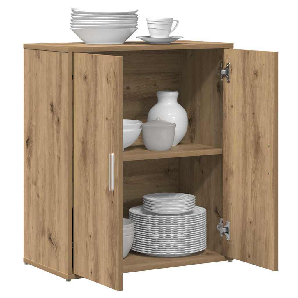 vidaXL Highboard 2 pcs artisan δρυς 60 x 31 x 70 εκ Επεξεργασμένο ξύλο