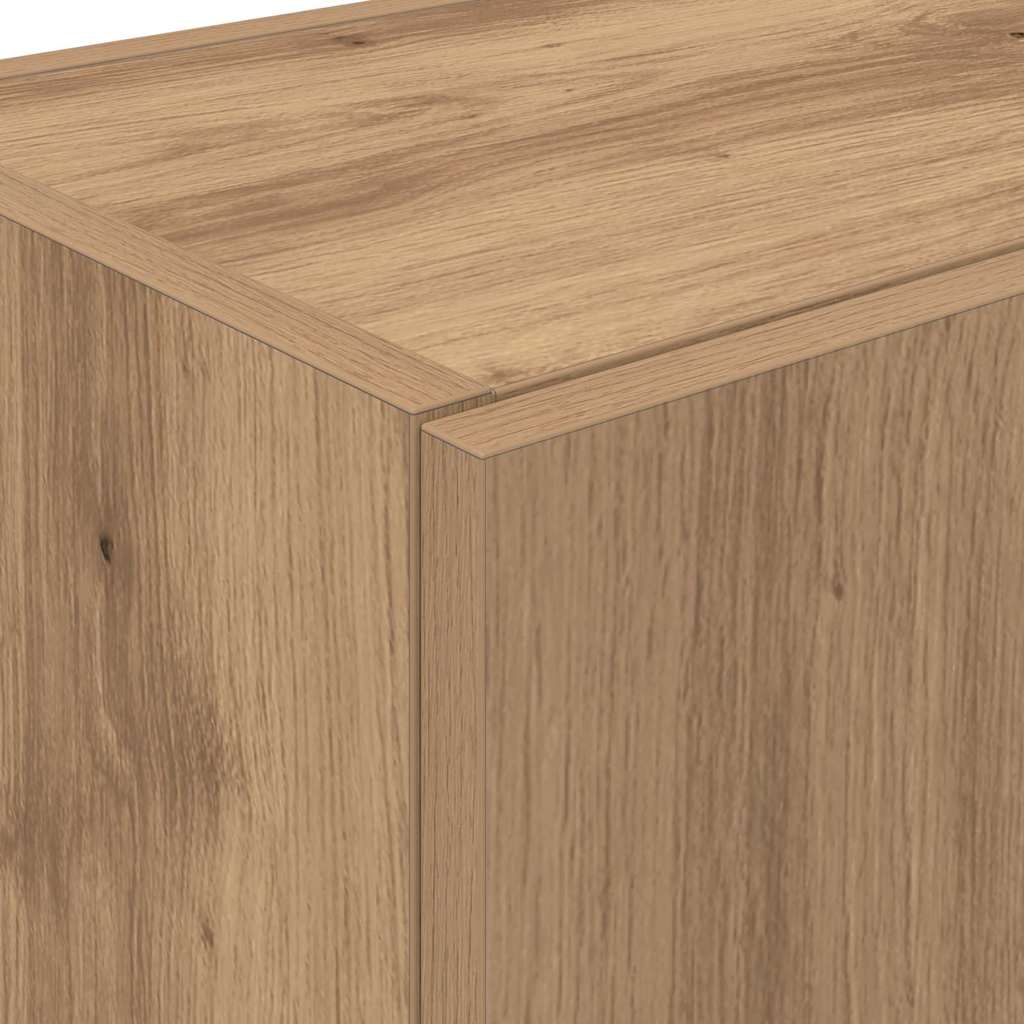 vidaXL Ντουλάπα Κουζίνας με ράφι artisan δρυς 60 x 50 x 180 εκ