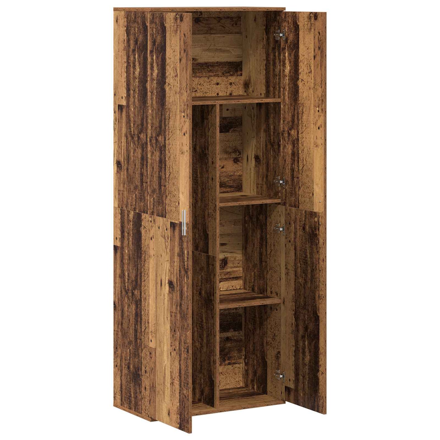 vidaXL Highboard 70 x 33.5 x 180 εκ. Επεξεργασμένο Ξύλο Παλιό ξύλο