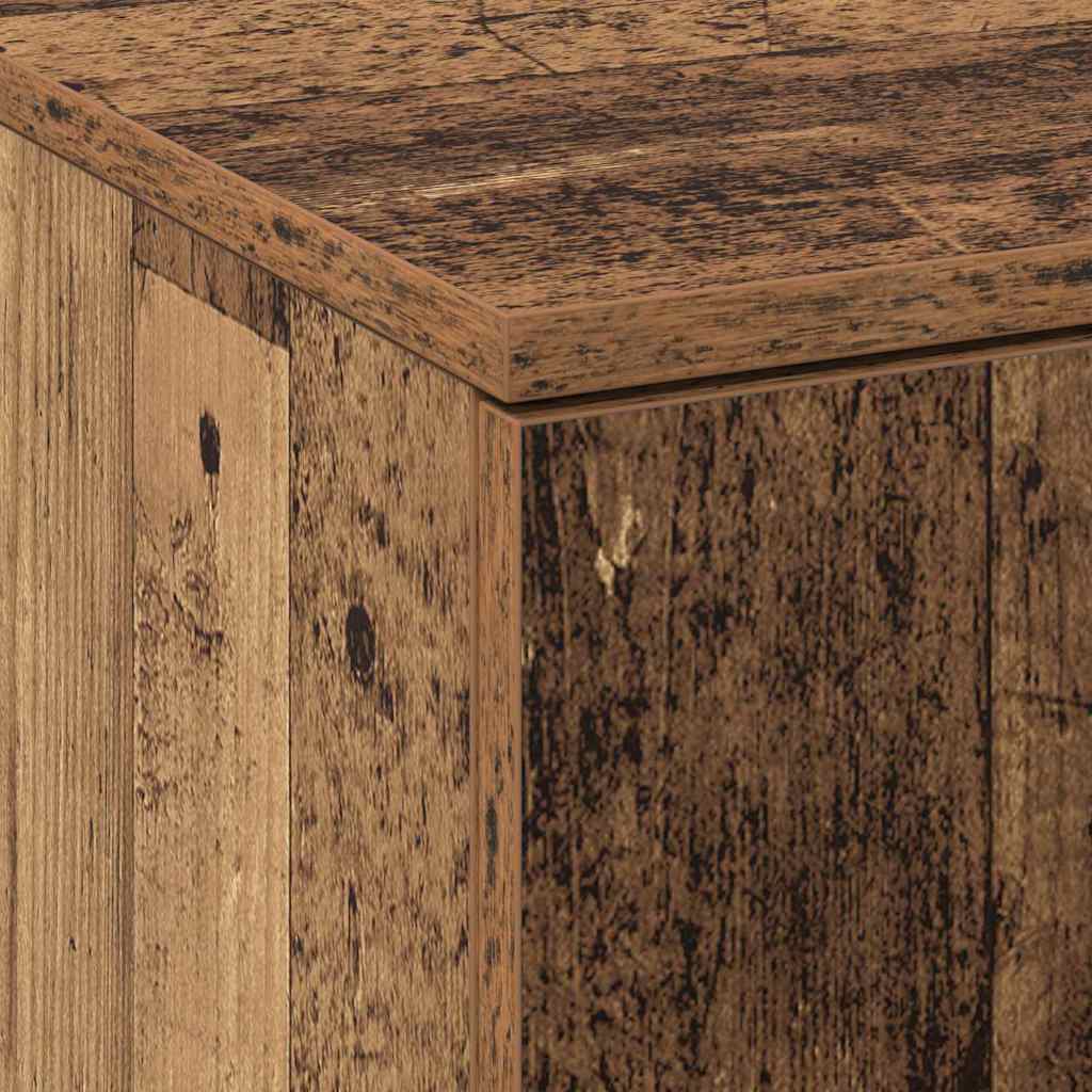 vidaXL Highboard Παλιό Ξύλο 60 x 35 x 180 εκατοστά Επεξεργασμένο ξύλο