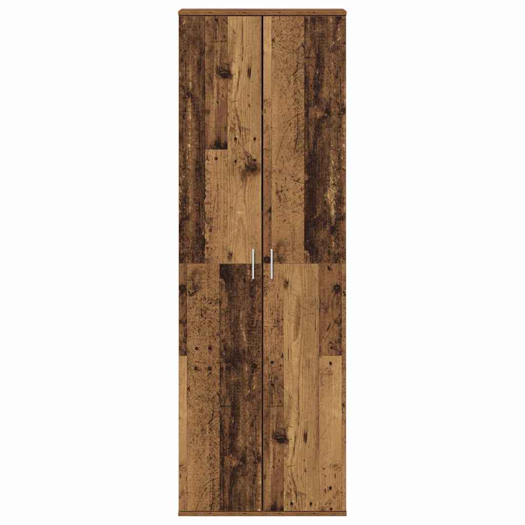 vidaXL Highboard Παλιό Ξύλο 60 x 35 x 180 εκατοστά Επεξεργασμένο ξύλο
