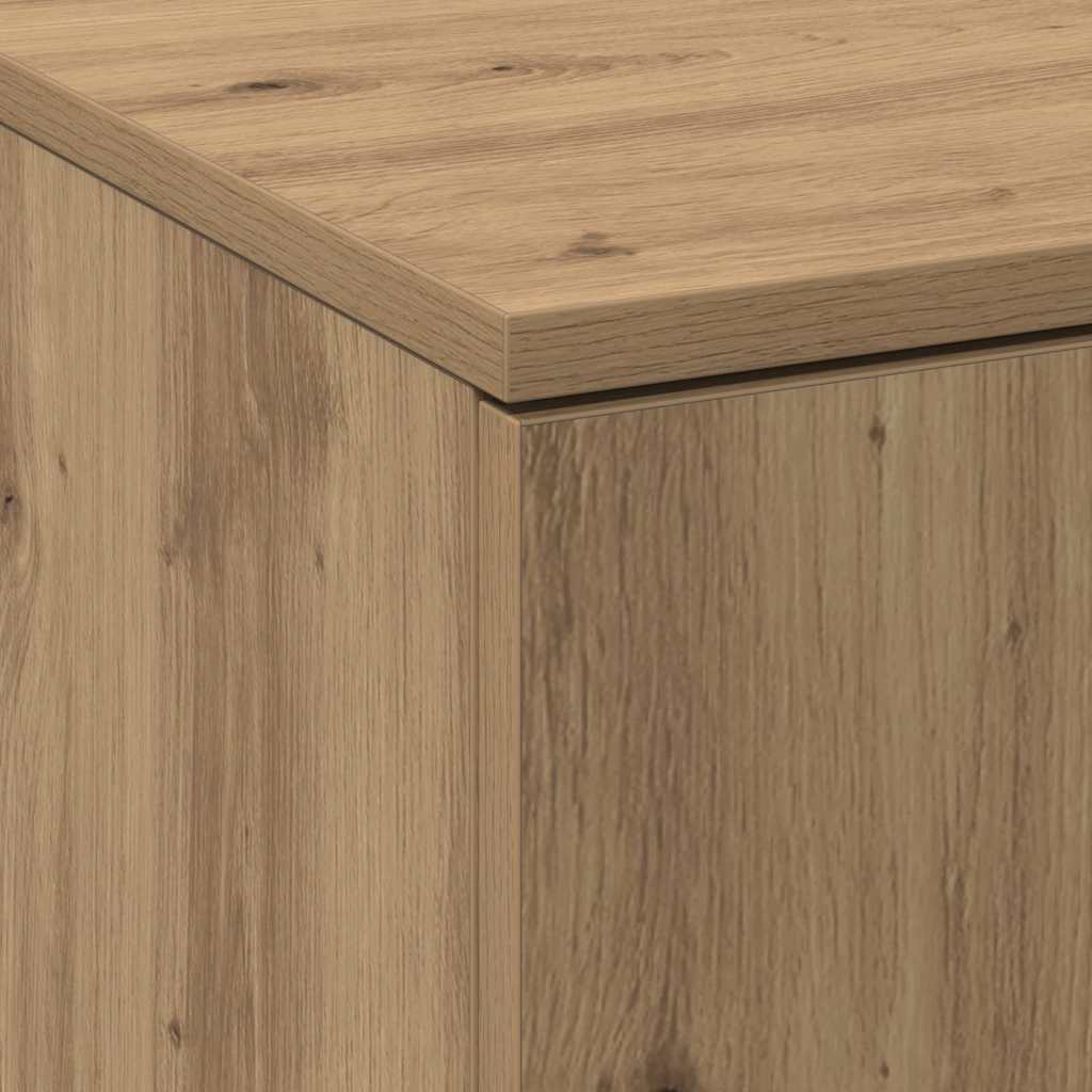 vidaXL Highboard artisan δρυς 60 x 35 x 180 εκατοστά