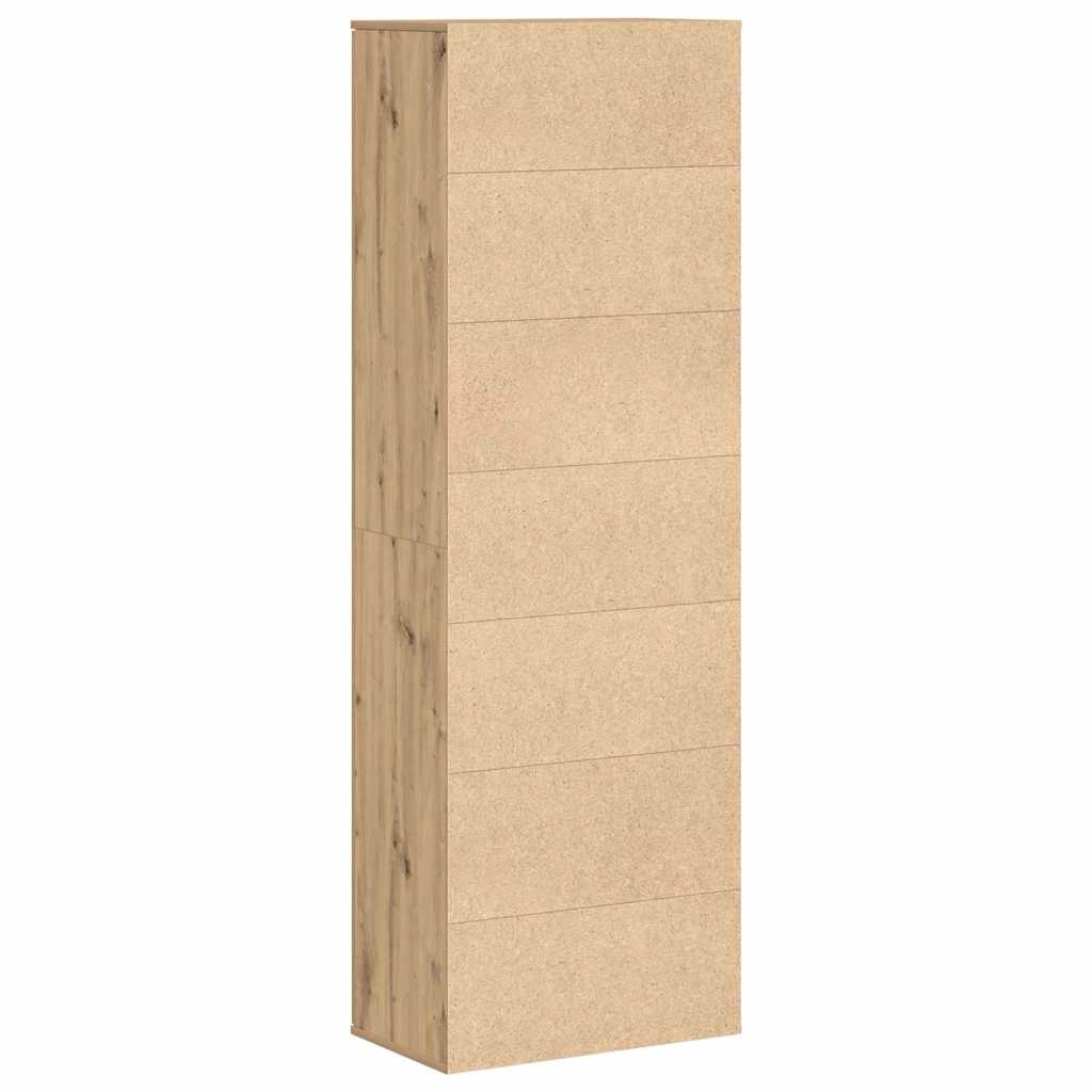 vidaXL Highboard artisan δρυς 60 x 35 x 180 εκατοστά