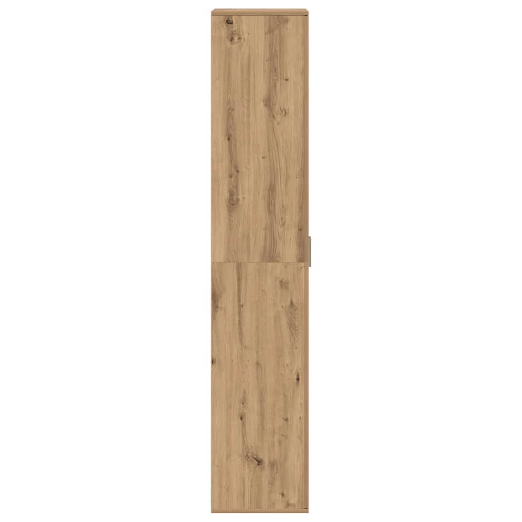 vidaXL Highboard artisan δρυς 60 x 35 x 180 εκατοστά