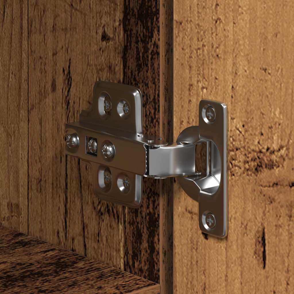 vidaXL Υψηλόμπαρο Παλιό Ξύλο 30x42.5x185 εκ. Κατασκευασμένο Ξύλο