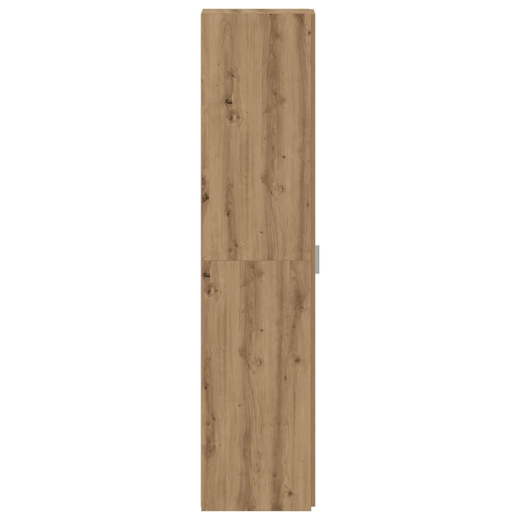 vidaXL Υψηλό ντουλάπι Καρυδιά 30x42.5x185 εκ. Επεξεργασμένο Ξύλο