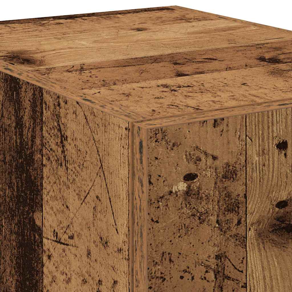 vidaXL Ψηλός Μπουφές Παλαιό Ξύλο 40x42.5x185 εκ. Κατασκευασμένο Ξύλο