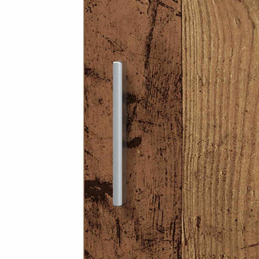 vidaXL Ψηλός Μπουφές Παλαιό Ξύλο 40x42.5x185 εκ. Κατασκευασμένο Ξύλο