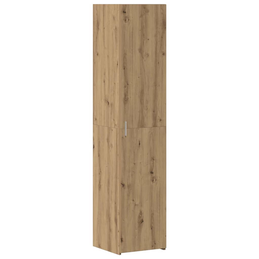 vidaXL Υψηλός μπουφές Artisan Oak 40x42.5x185 cm Επεξεργασμένο ξύλο
