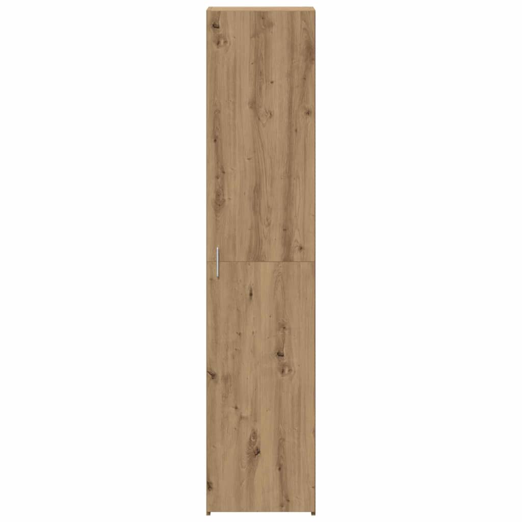 vidaXL Υψηλός μπουφές Artisan Oak 40x42.5x185 cm Επεξεργασμένο ξύλο