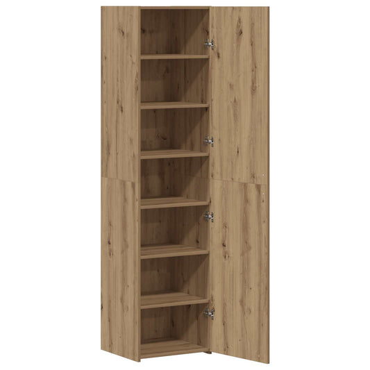 vidaXL Highboard Artisan Oak 45 x 42,5 x 185 εκ.