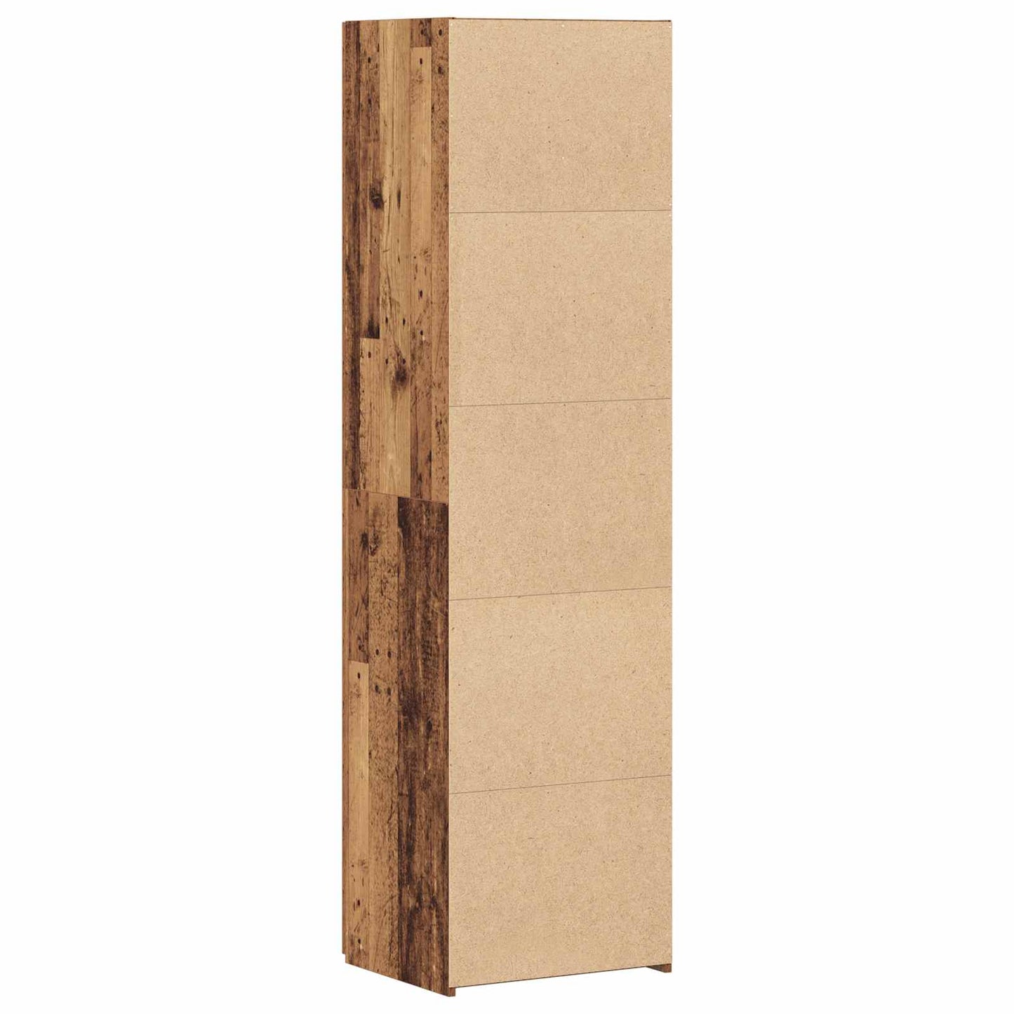 vidaXL Highboard 2 pcs Παλιό ξύλο 50 x 42,5 x 185 εκ.