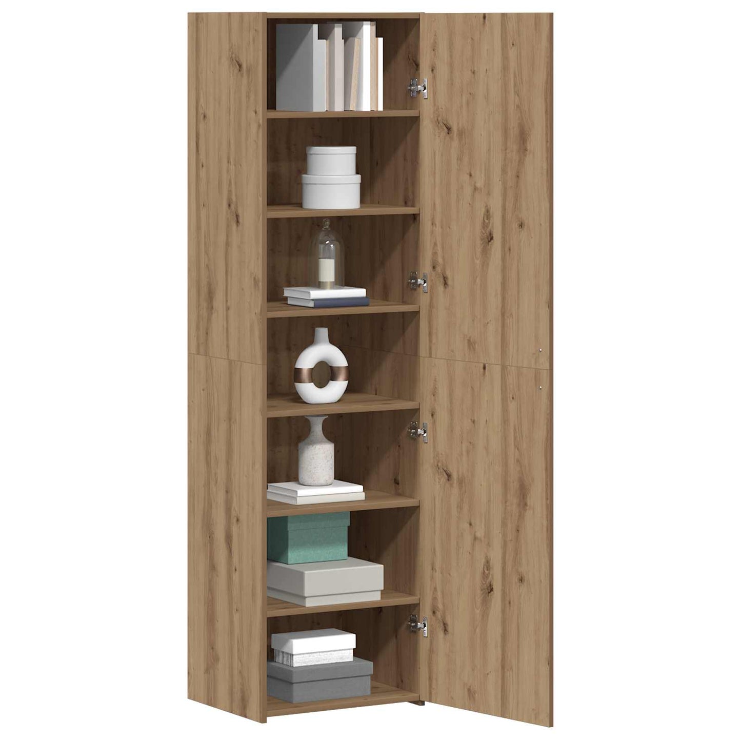 vidaXL Highboard 2 pcs Artisan Oak 50 x 42,5 x 185 εκ.