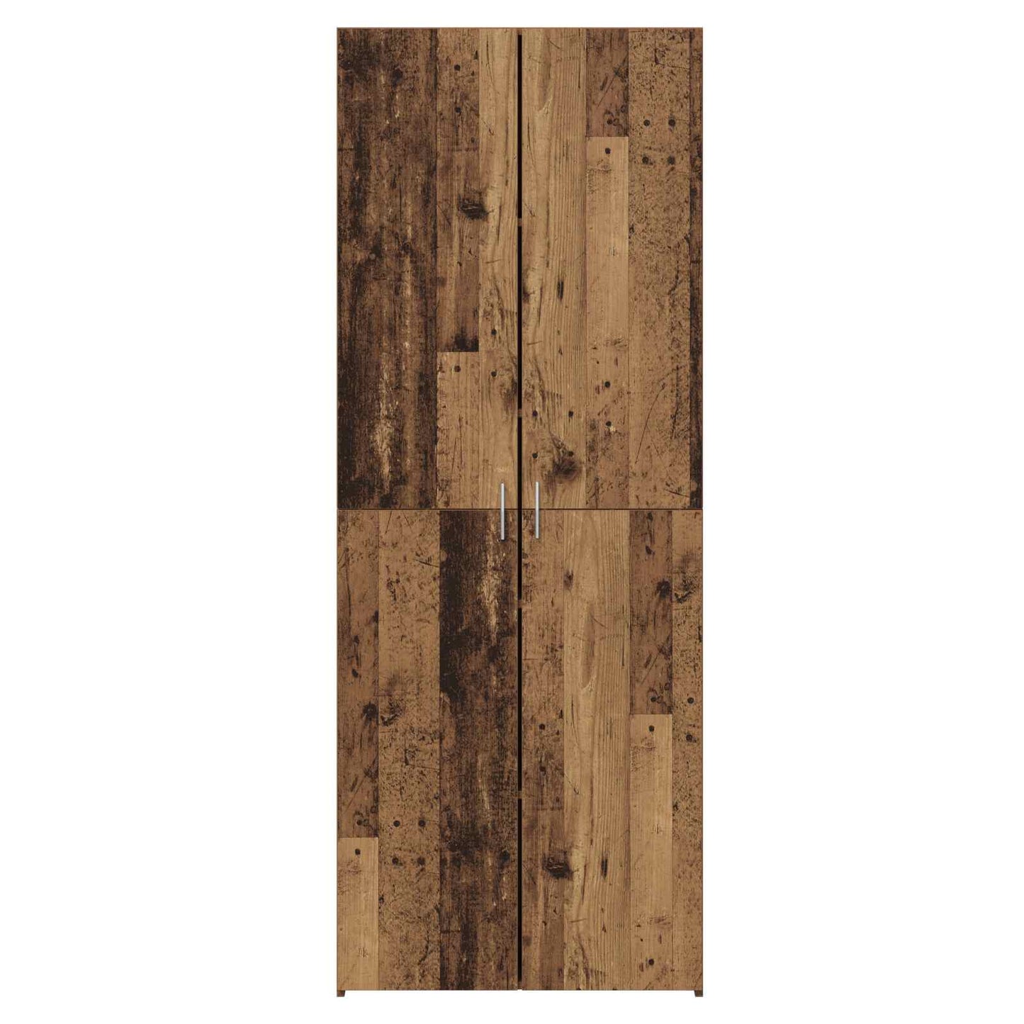 vidaXL Highboard 2 pcs Παλιό ξύλο 70 x 42,5 x 185 εκ