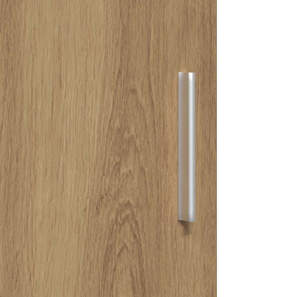 vidaXL Highboard Artisan Oak 40x42.5x185 εκ. από κατασκευασμένο ξύλο