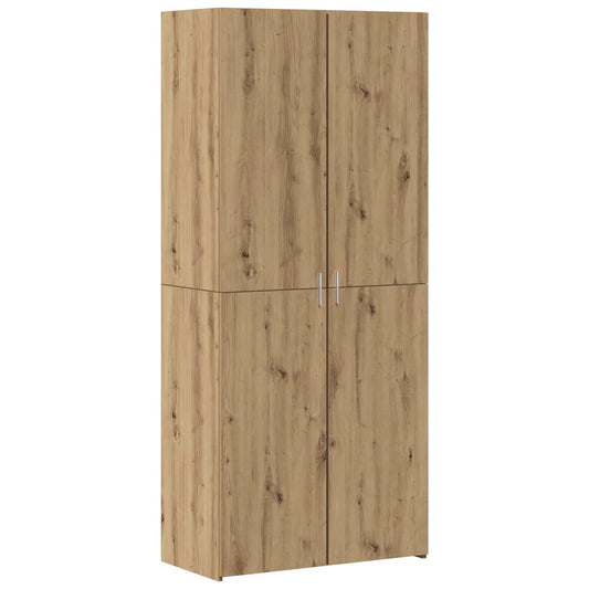 vidaXL Highboard 2 pcs Artisan Oak 80 x 42 x 185 εκ